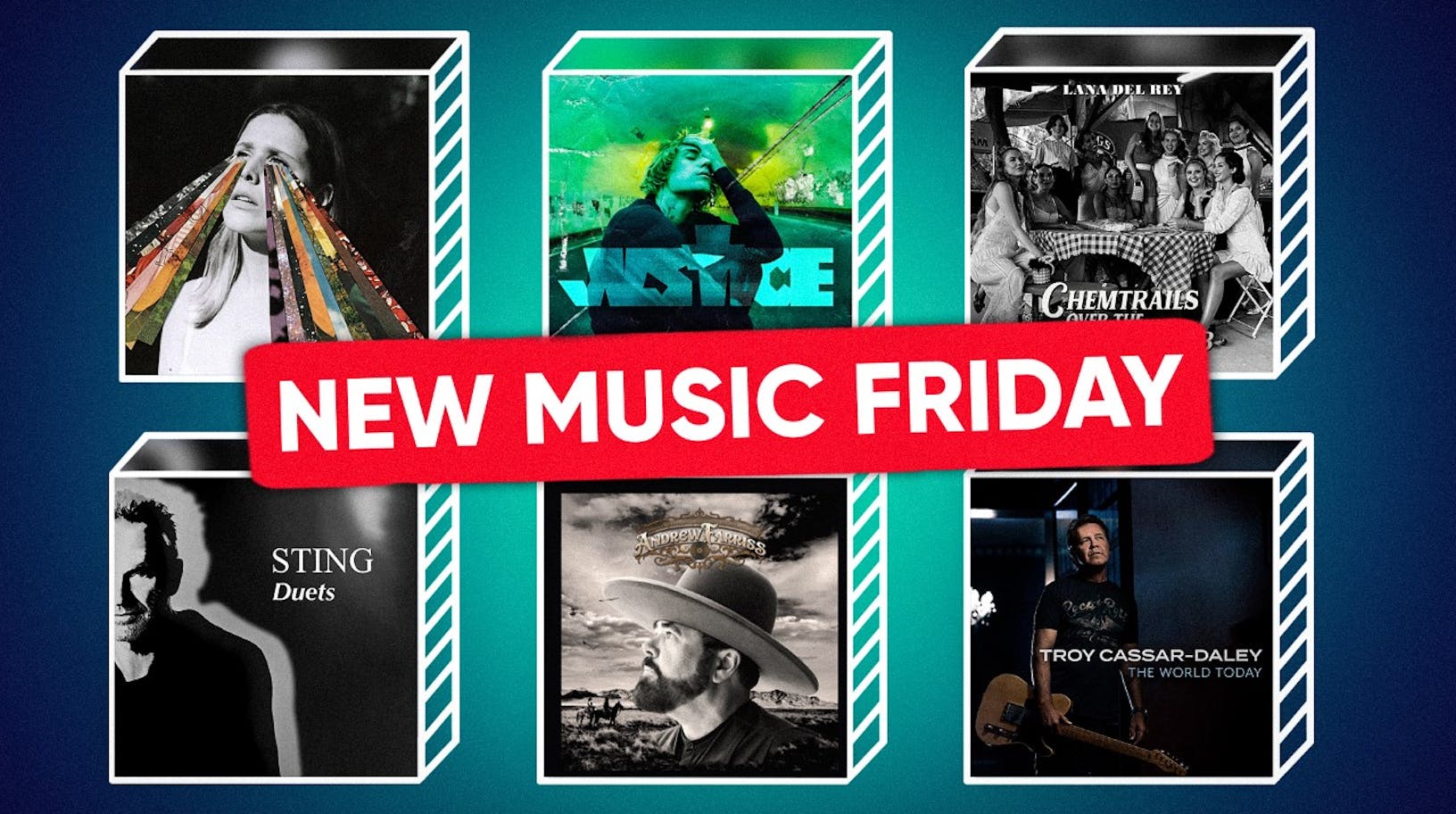 #NewMusicFriday: Justin Bieber, Lana Del Rey, Sting, Ringo Starr, The Middle Kids and more out now